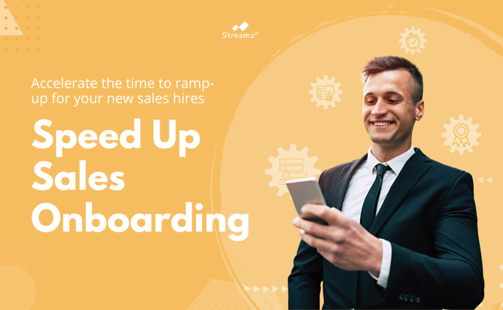 Speedup sales onboarding Streamz AI